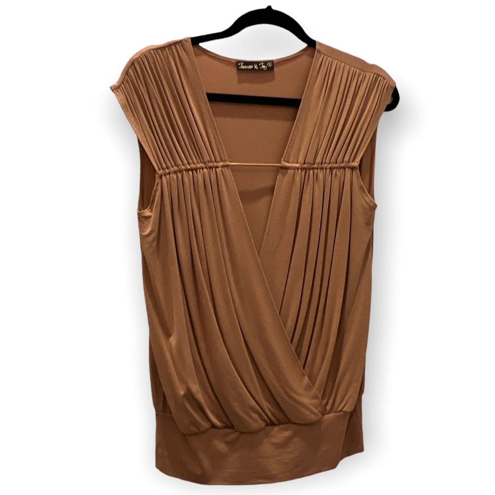 James & Joy Tan Tank Top
